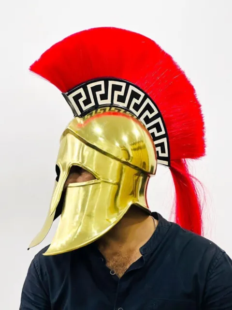 Mittelalterlicher korinthischer griechischer Helm Cosplay, Halloween Helm...