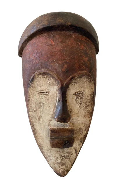 # 1679 Superb African Bamileke Mask Cameroon 15.75 " H