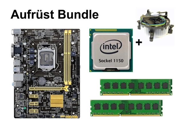 Mainboard & CPU-Kombination, Computer-Komponenten & -Teile