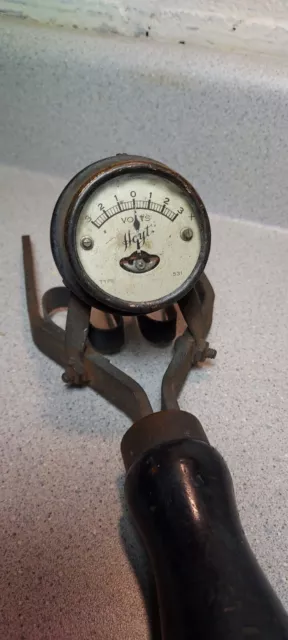 Early 1900's Hoyt Volt-Ammeter 531 Amp Meter Antique Science Instrument