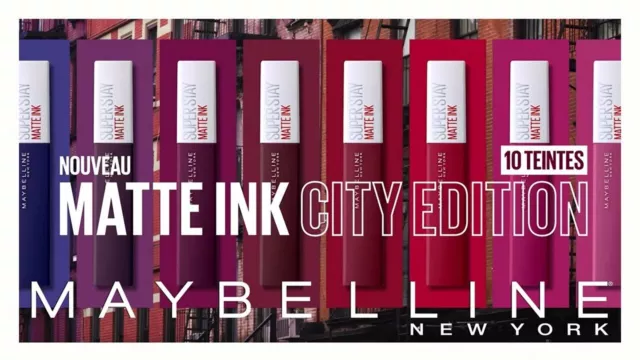 Rouge à levres Superstay Matte Ink Maybelline