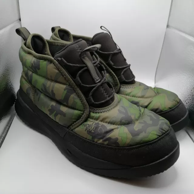 THE NORTH FACE NSE Chukka Boots Thermal Thyme Brushwood Camo Winter ...