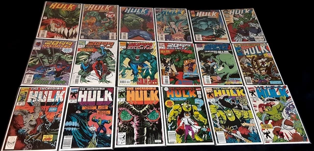 Incredible Hulk 2099 Marvel Comic Lot FN/VF+ 19 Comics! No Duplicates! [HMA103]
