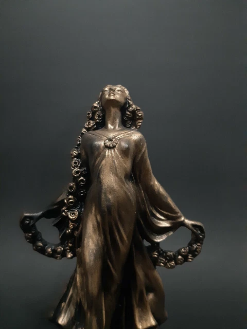 Afrodita Estatua Diosa Bronce Fabricada en alabastro 18cm