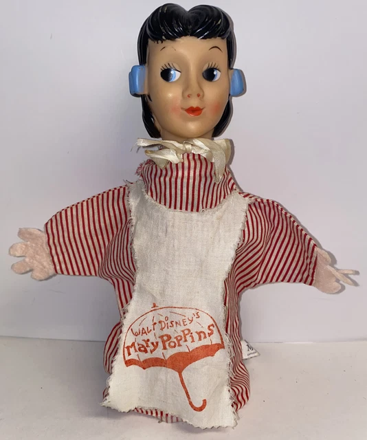 VINTAGE 1960’S GUND Disney’s Mary Poppins Hand Puppet £160.64 PicClick UK