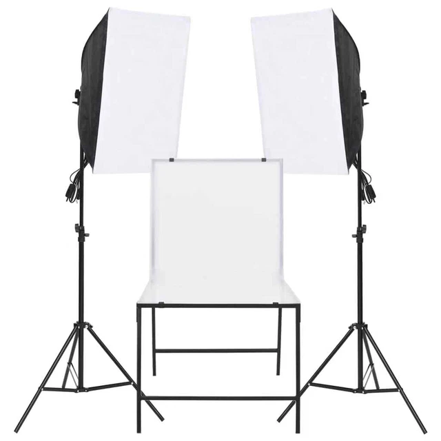 Kit di Illuminazione per Studio Fotografico e Tavolo da Ripresa 5199397