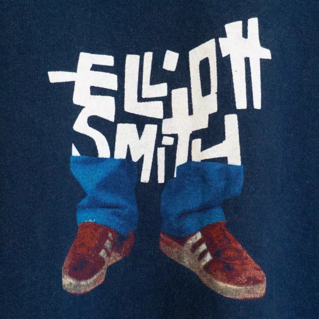 VTG SON OF SAM Elliott Smith T-Shirt Short Sleeve Black Unisex S-4XL SS0506