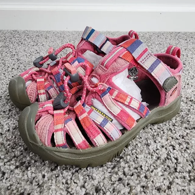 Keen Whisper Girls Raya Honeysuckle Pink Outdoor Waterproof Sandals US Size 10