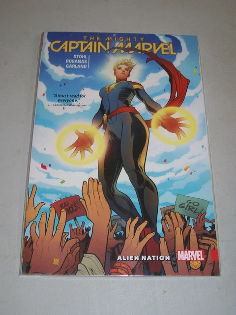 The Mighty Captain Marvel Vol 1 Alien Nation Unread tpb GN Marvel Margaret Stohl