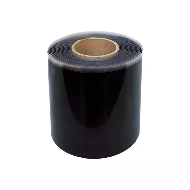 6" x 50' Black EPDM Single Stick Flashing Tape