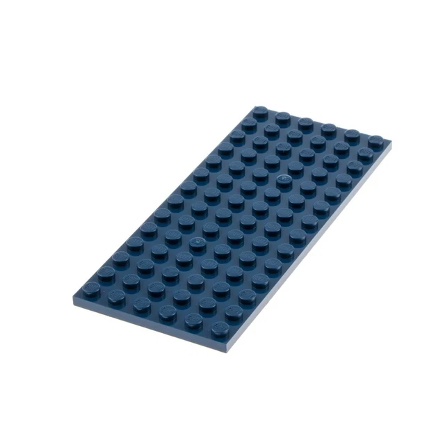 1x Lego Plaque de Construction Bleu Foncé 6x14 Base Atlantis Jeu Set 3851 3456