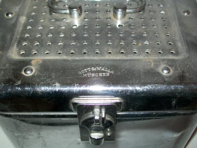 Medizinisches Instrument Bott&Walla Sterilbox Instrumentenbox Edelstahl #111 2