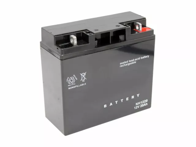 Gel-Batterie 12V 20Ah passend für Stiga Black Edition Pro 165/84H Rasentraktor