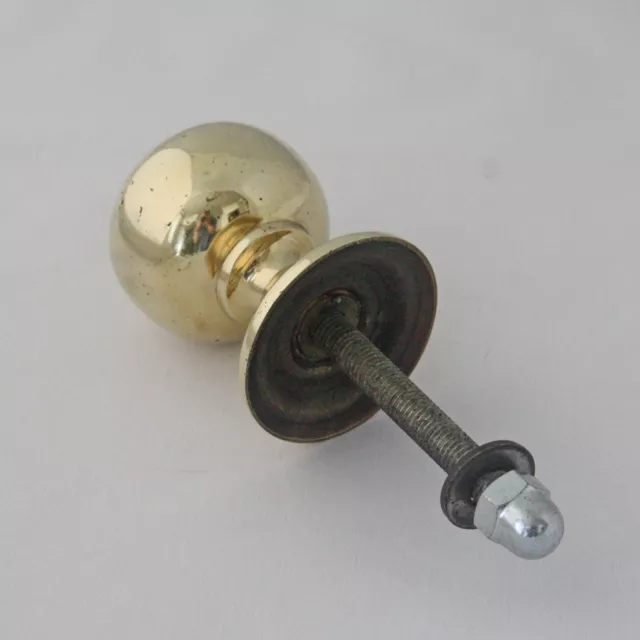 Reclaimed Brass Front Door Pull 3