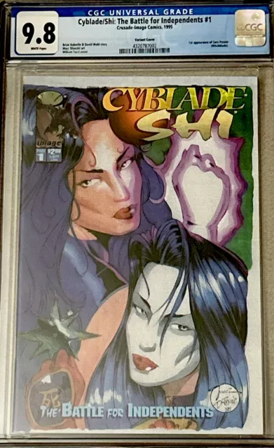 Cyblade/Shi: The Battle for Independents #1 Variant CGC 9.8 KEY 1st Witchblade