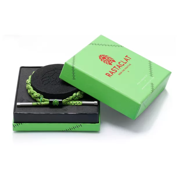 Brand New RASTACLAT Frankie Boxed Halloween Shoelace Bracelet