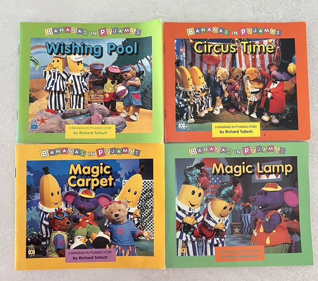 Pyjamas Boo VINTAGE 1993 BANANAS In Pyjamas Book Bundle By Richard Tulloch Includes ...