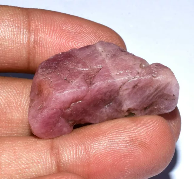 82.40 CT Natürlich Burma Selten Pink Rubin Unbehandelt Hochwertig Muster Grobem