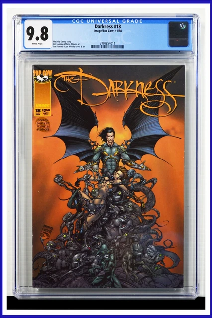 Darkness #18 CGC Graded 9.8 Image/Top Cow November 1998 White Pages Comic Book