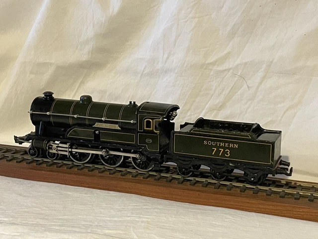 Rare Vintage Bing for Bassett Lowke O Gauge King Arthur Loco & Tender SR #773