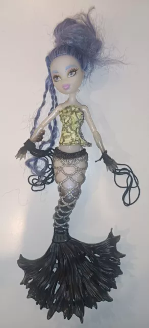 Poupée Monster High Sirena Von Boo Freaky Fusion 2013 Mattel A-8 no Barbie Jem