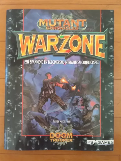 Mutant Chronicles Warzone- Een Spannend Miniaturen Conflictspel