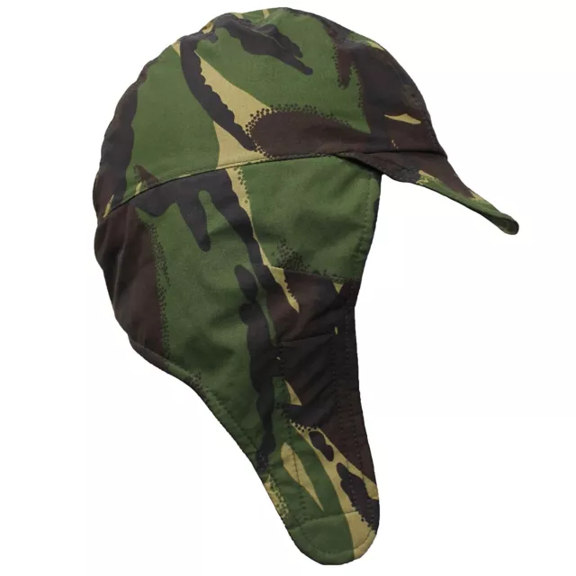 BRITISH ARMY SURPLUS EXTREME COLD WEATHER HAT - ECW thermal dpm camo winter-cap