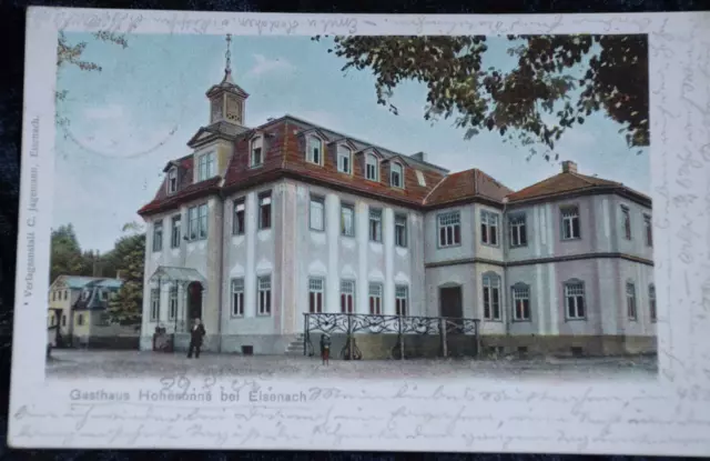 57437 Ak Maison D'Hôtes Hohesonne Par Eisenach 1905