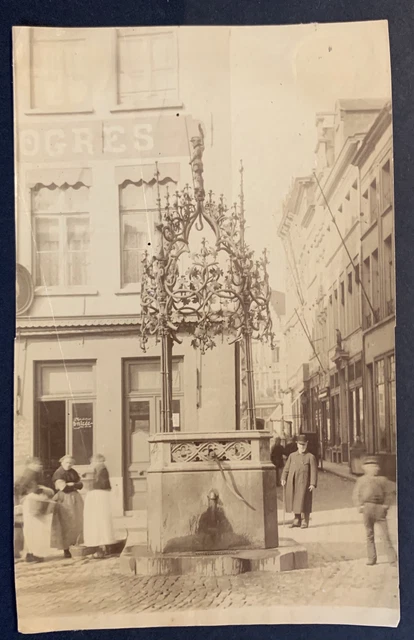 LIV15031  Photographie Photo vintage d&#039;époque Belgique Anvers Ostende