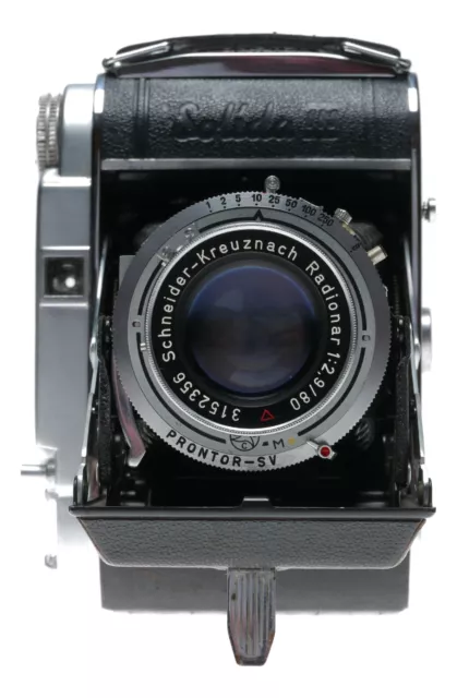 Franka FW Solida III Folding Camera Schneider Radionar 1:2.9/80