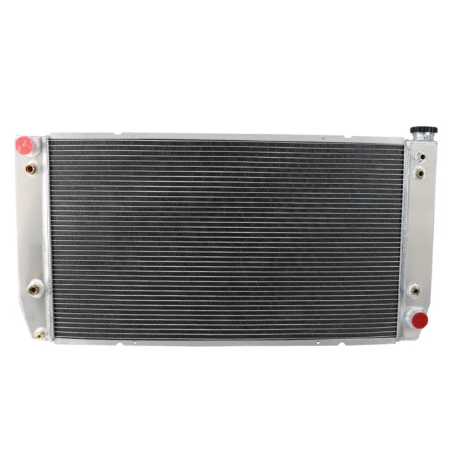 4 Row Radiator Fit FOR 1988-2000 Chevy GMC C/K 2500 3500 Pickup 7.4L 454 V8 Gas