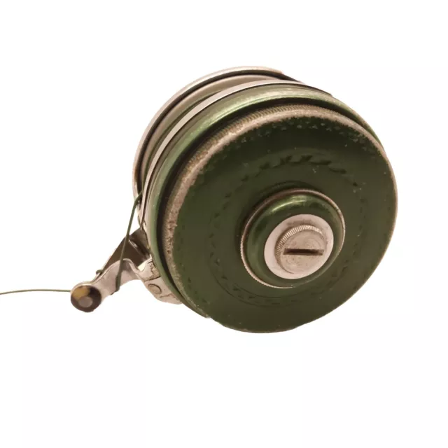 Vintage Shakespeare Silent Tru-Art Automatic Fly Fishing Reel No. 1827  Model EC 