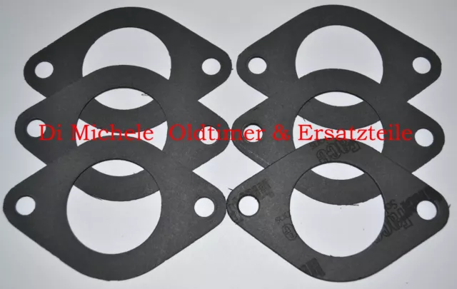 6x Base Gasket Weber Carburetor 40 Idl , Ida, Idtp , Idt , Ids, If