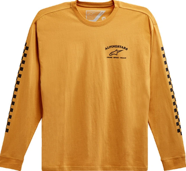 Alpinestars Sunday Long-Sleeve Gold T-Shirt
