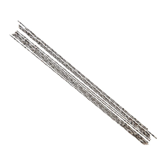 (n ° 1) 12 Lames De Scie Hélicoïdale à Dents Hélicoïdales Pour La Sciure RMM