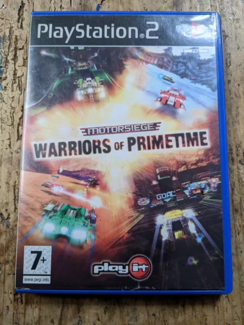 Motorsiege: Warriors Of Primetime (Sony PlayStation 2, 2003) - Complete