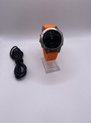 Garmin Fenix 6 Pro Saphir Titane Smartwatch GPS 47mm Chargeur Music Cartes Bande