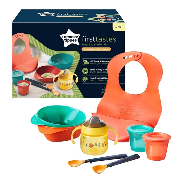 Nuevo Y Sin Usar - Tommee Tippee Primer Sabor/Kit De Inicio De Destete Para Niños Pequeños.