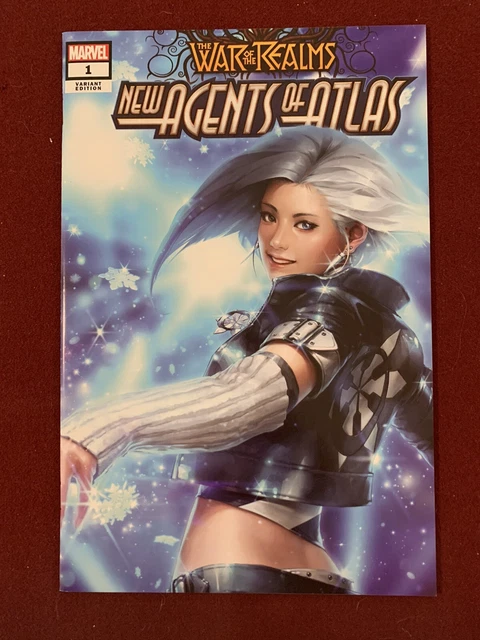 War of the Realms New Agents of Atlas #1 JeeHyung Lee Variant Cover 2nd Print
