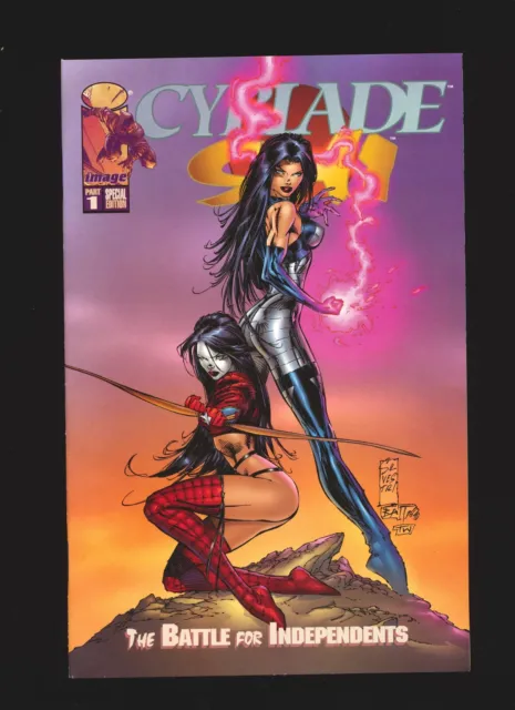 Cyblade/Shi Battle For Independents # 1 Special Edition 1st Witchblade NM- Cond