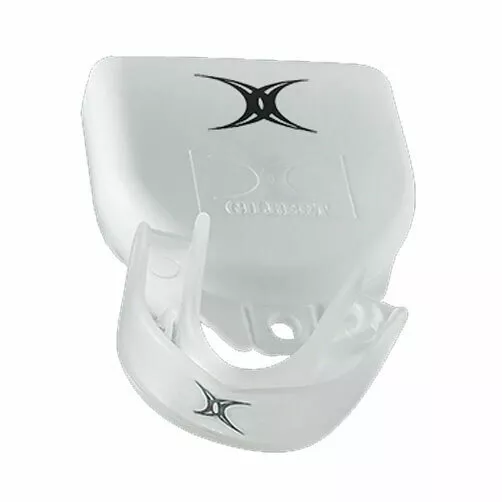 GILBERT international rugby mouthguard senior [clear]