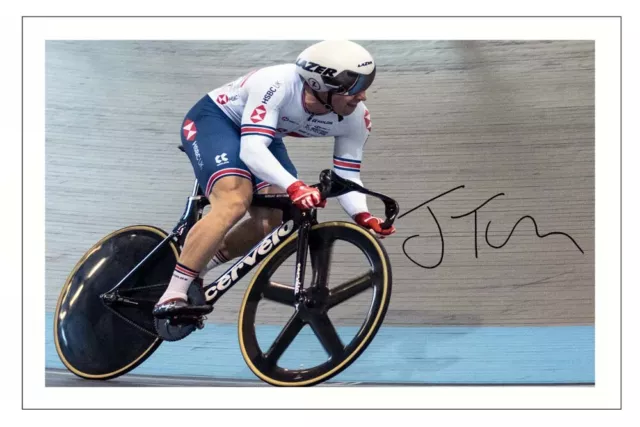 JASON KENNY Autograph Signed Photo Print Gift Tokyo Olympics Cycling Kieran