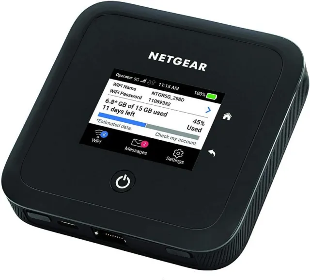 Routeur WiFi intelligent débloqué, 2.5Gbps, carte SIM 5G, Gigabit