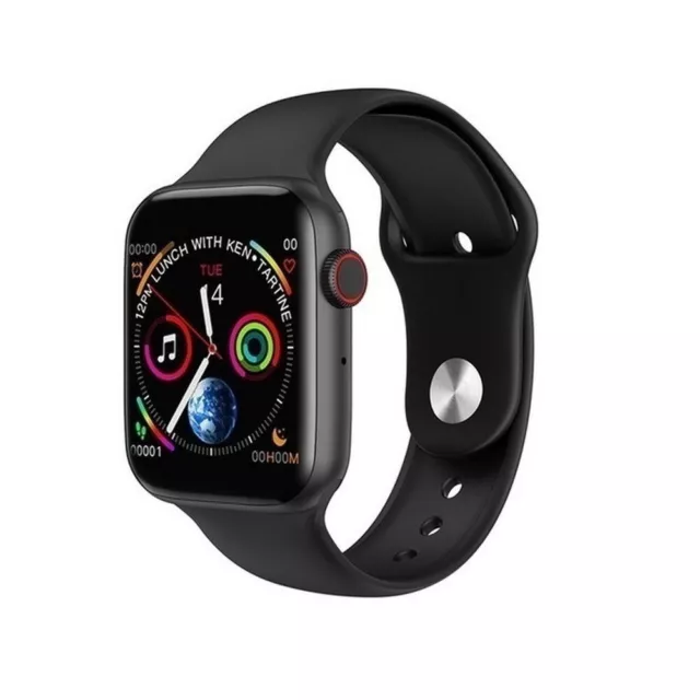 Bluetooth Smartwatch Touch-Display Fitness Herzfrequenz Pulsuhr 2