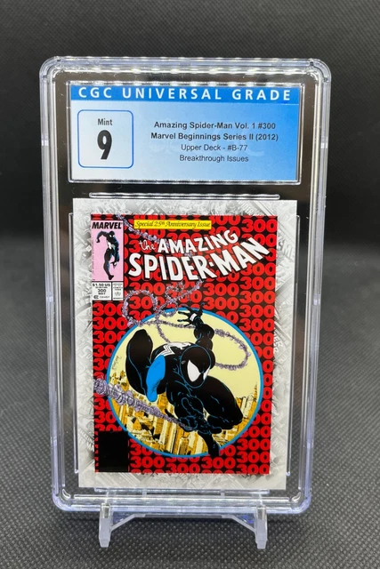 2012 Marvel Beginnings Series 2 Breakthrough B77 Amazing Spider-Man 300 CGC 9