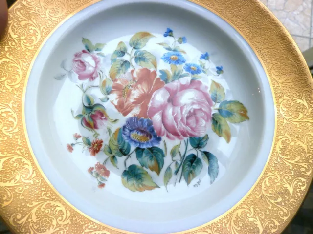 Raynaud Assiette De Prestige En Porcelaine De Limoges