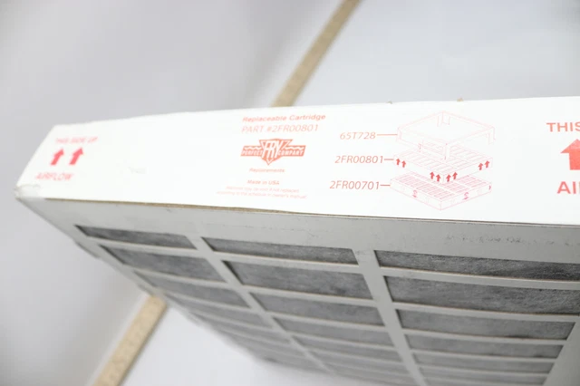 (2-Pk) Perfect Fry Passive and Odor Air Filter Kit 13" H x 11" W x 7" L 2FK001