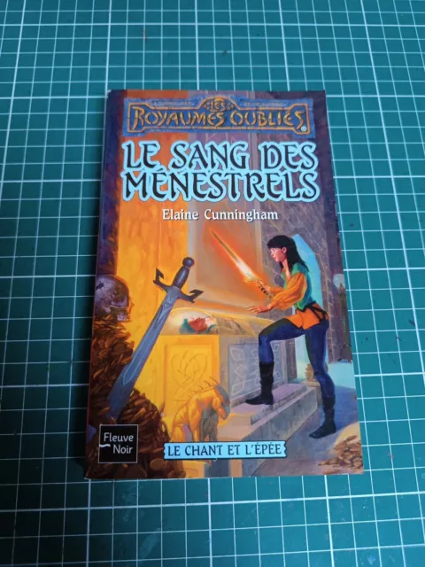 Livre Fantasy - Les Royaumes Oubliés - Le Sang Des Ménestrels