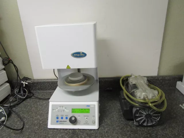 Whip Mix Intra Tech Pro 100 Lab Dental Furnace with Garden Denver Vacuum Pump