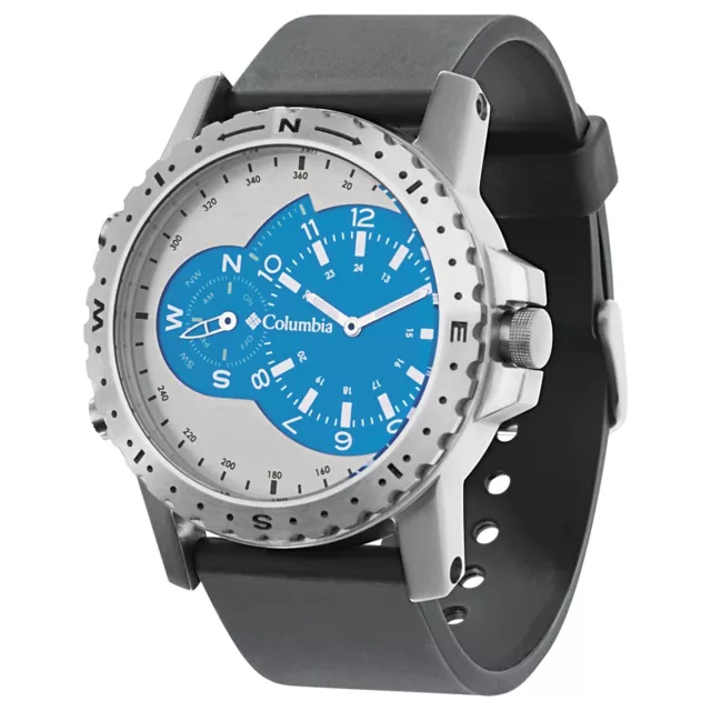 Columbia Men's Waypoint Water Resistant Mineral Crystal Quartz Analog Watch